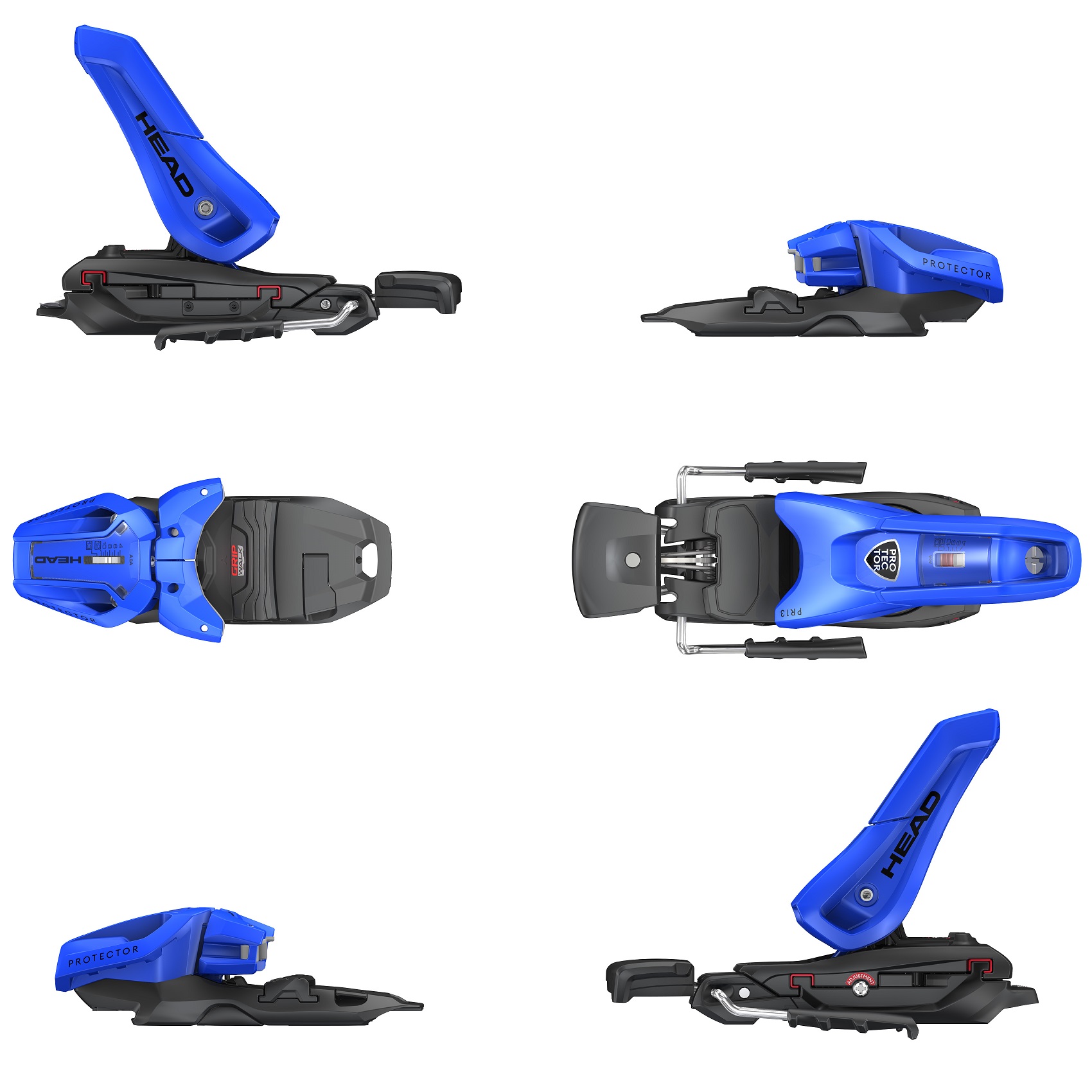 Крепления горнолыжные Head PROTECTOR PR 13 GW BR.85 [P] sta.bl